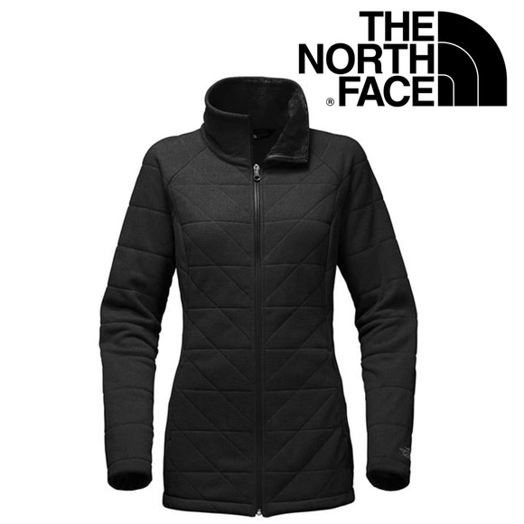 The North Face Jackets & Blazers - NWOT North face knit stitch black fleece jacket